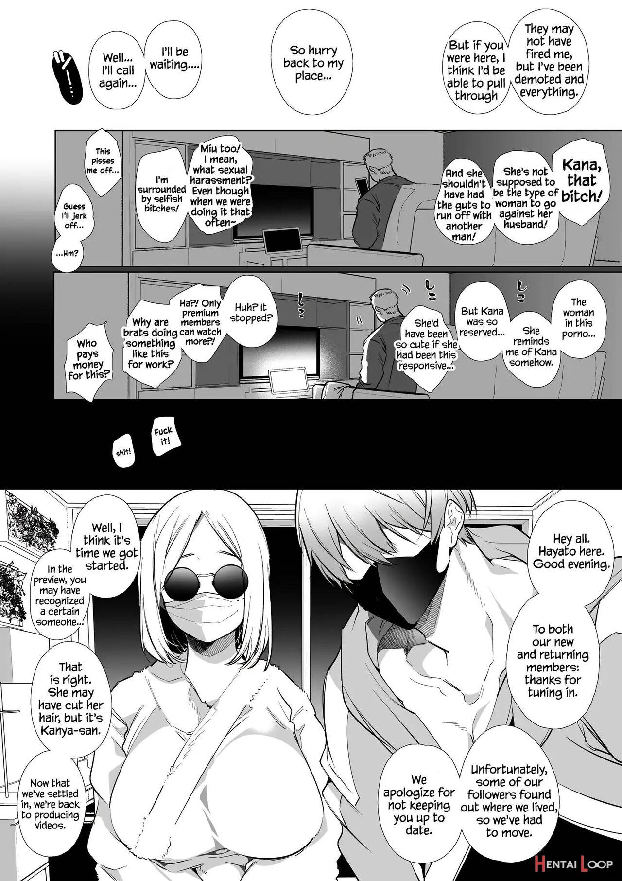 Kana-san Ntr ~ Degradation Of A Housewife By A Guy In An Alter Account ~ page 49