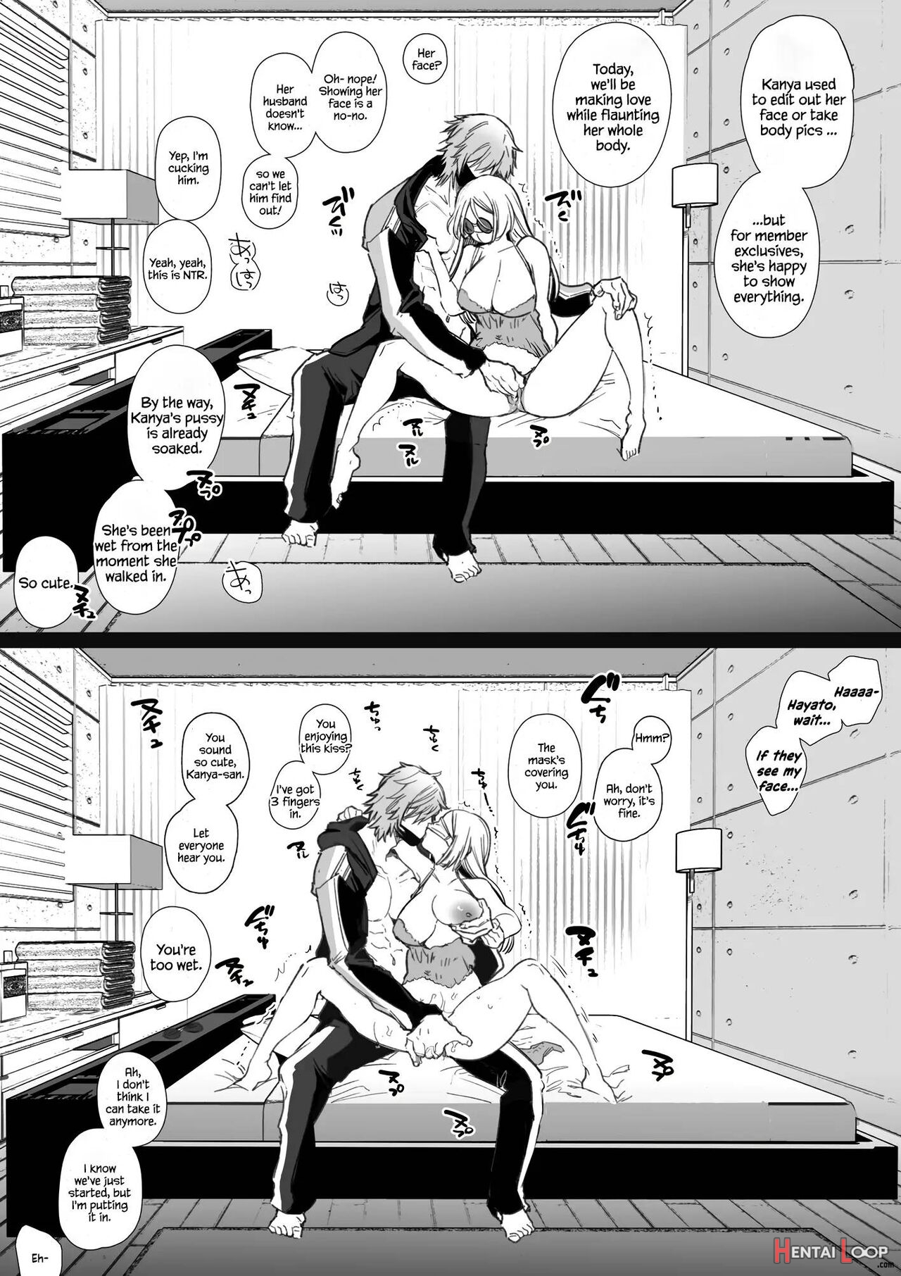 Kana-san Ntr ~ Degradation Of A Housewife By A Guy In An Alter Account ~ page 64