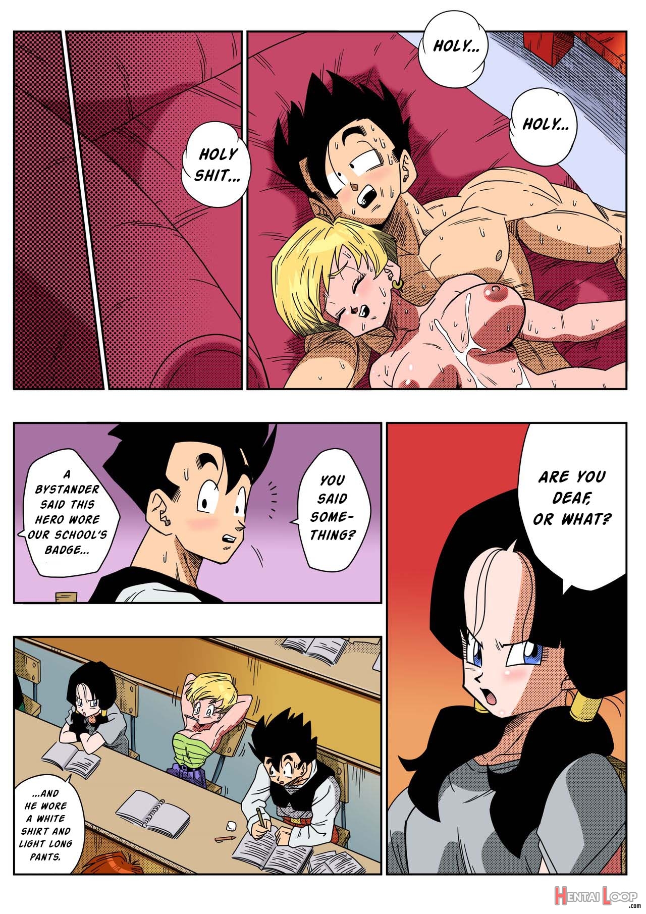 Love Triangle Z - Gohan Meets Erasa page 25