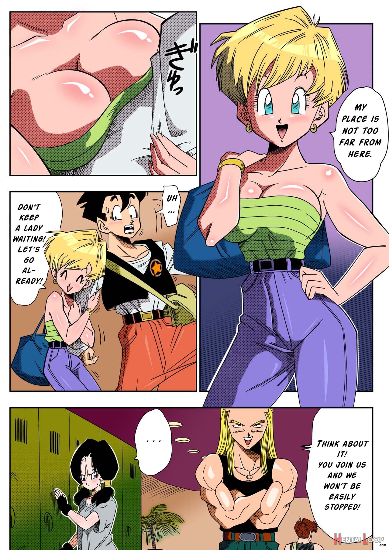 Love Triangle Z - Gohan Meets Erasa page 4