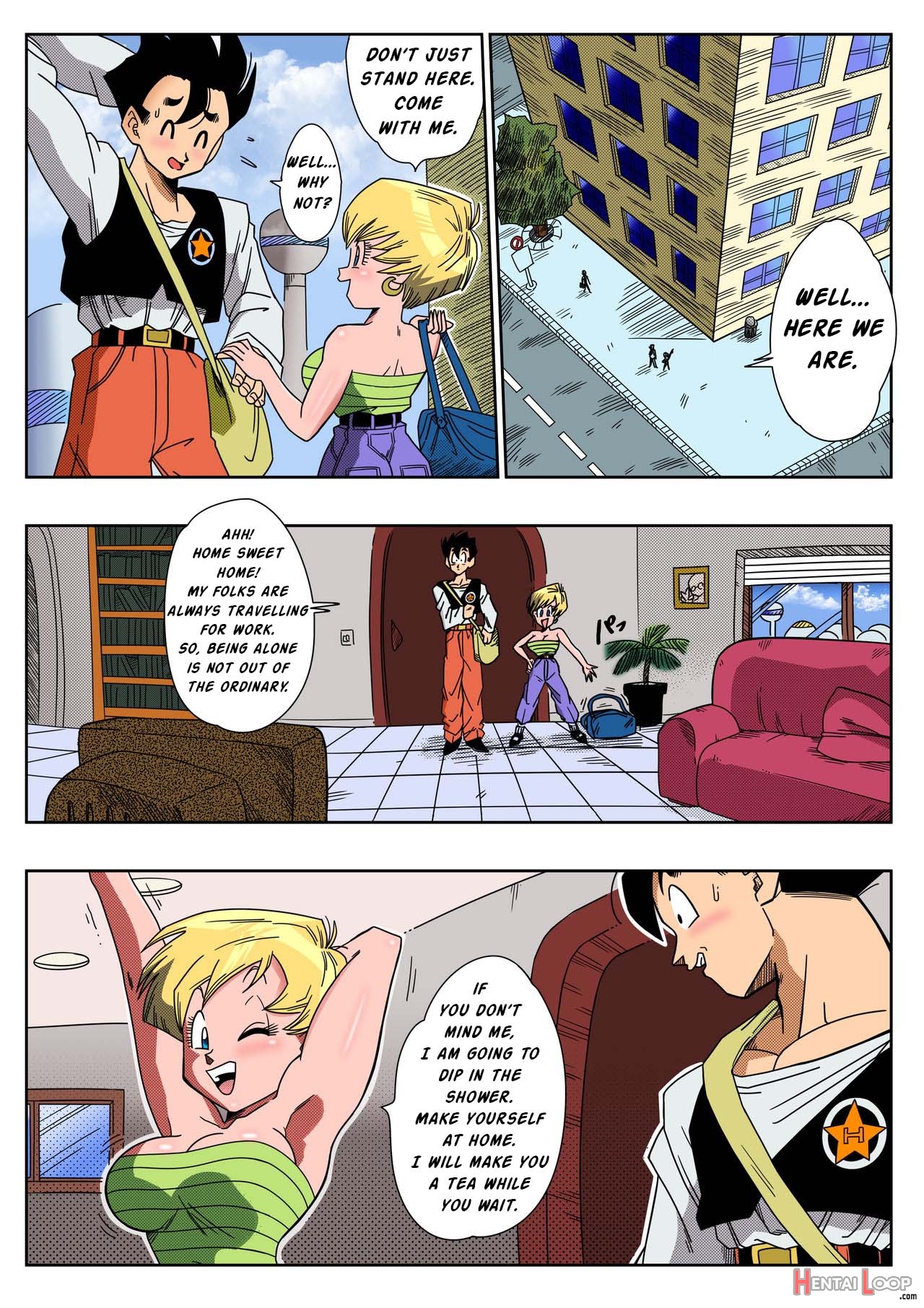 Love Triangle Z - Gohan Meets Erasa page 5