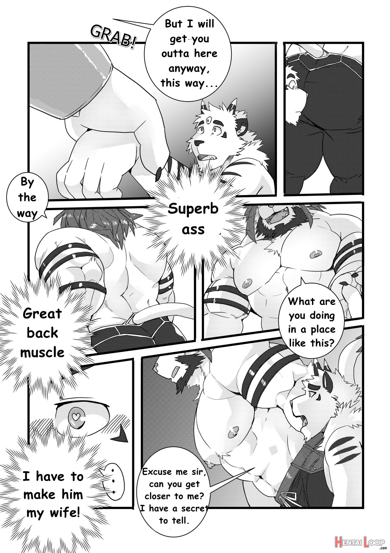 Lust Tiger Demon - Arsalan Housamo Doujinshi page 3