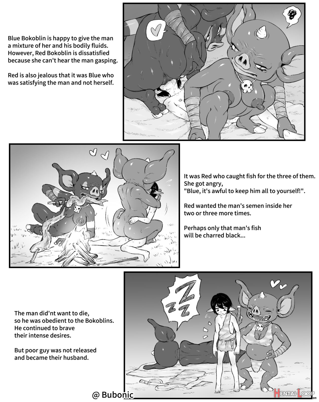 Mesu Bokoblin Ni Osowareru Hanashi page 13