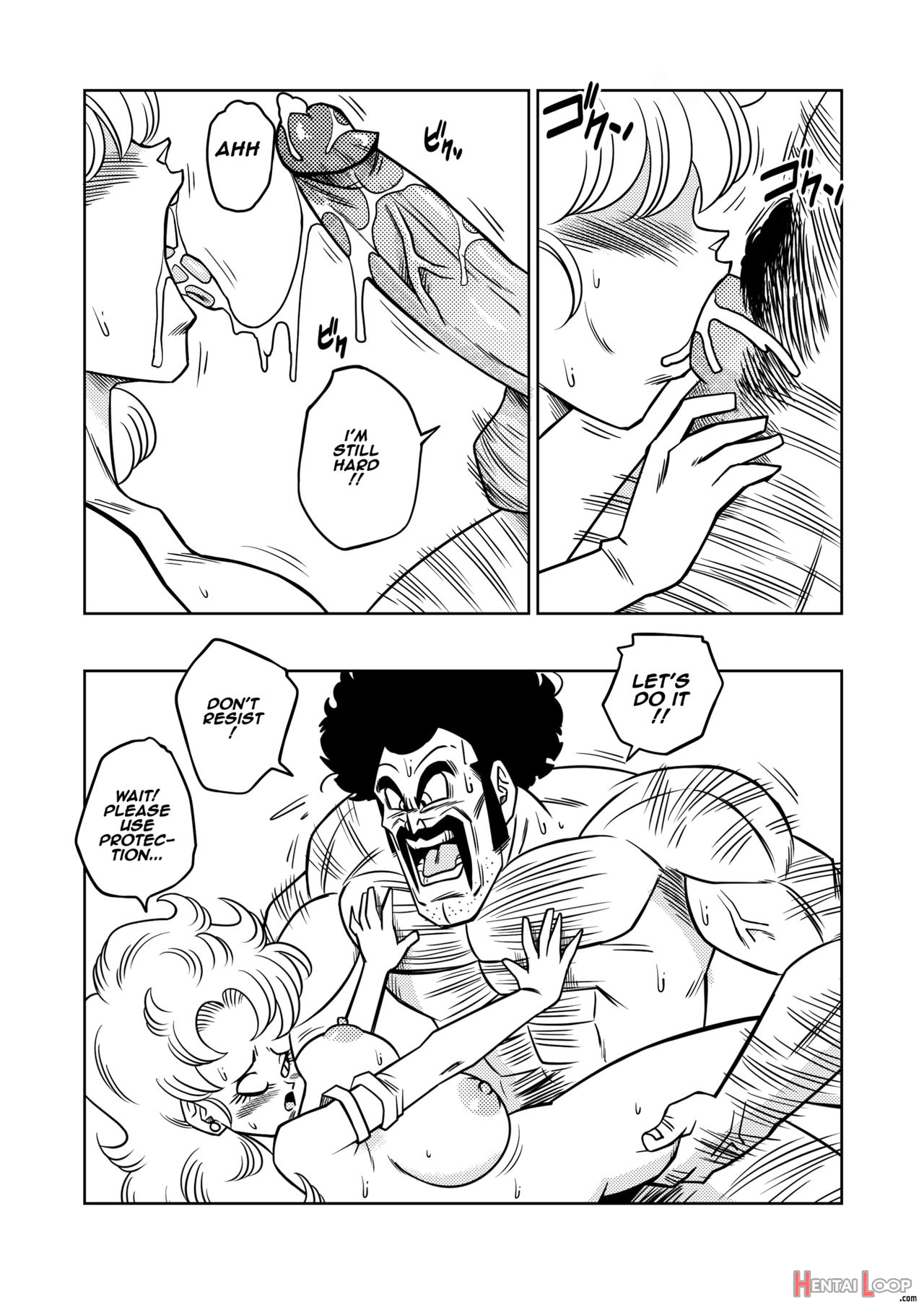 Mr. Satan's Secret Training page 10