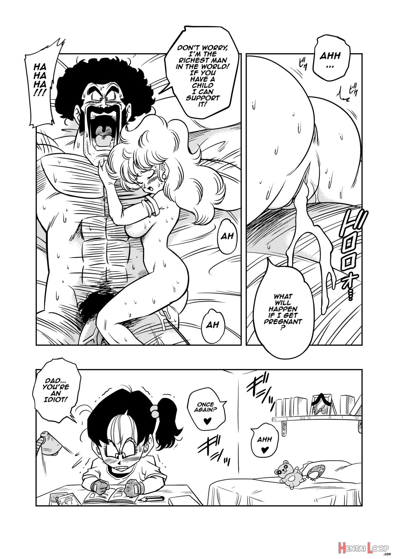 Mr. Satan's Secret Training page 18