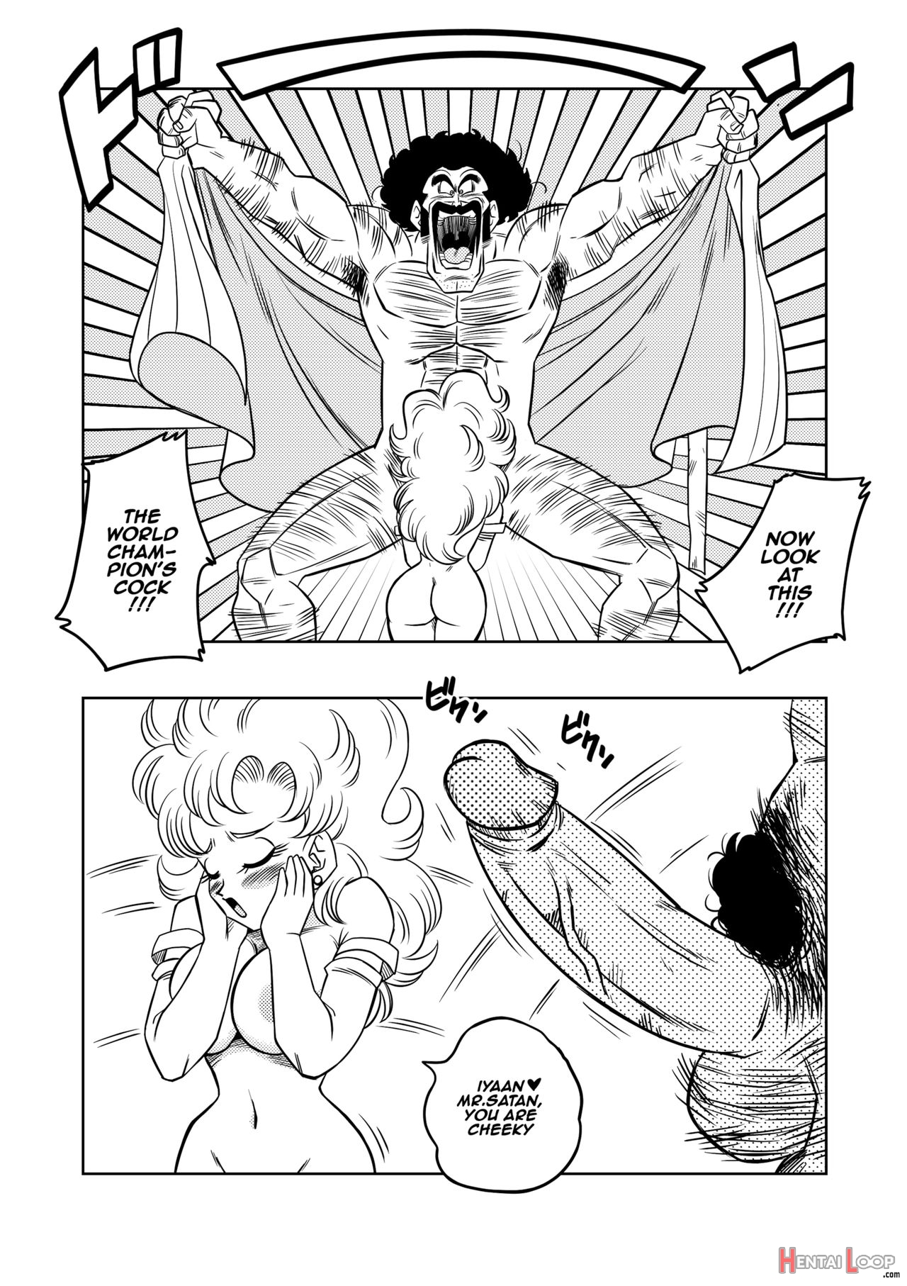 Mr. Satan's Secret Training page 7