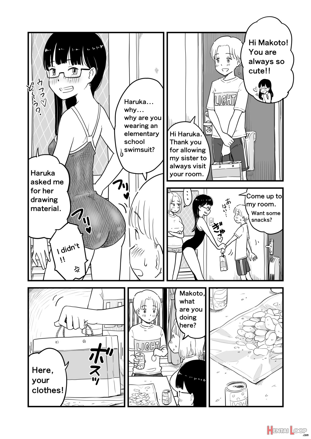 My Sister Is A Doujinshi Artist Of One-shota. page 6