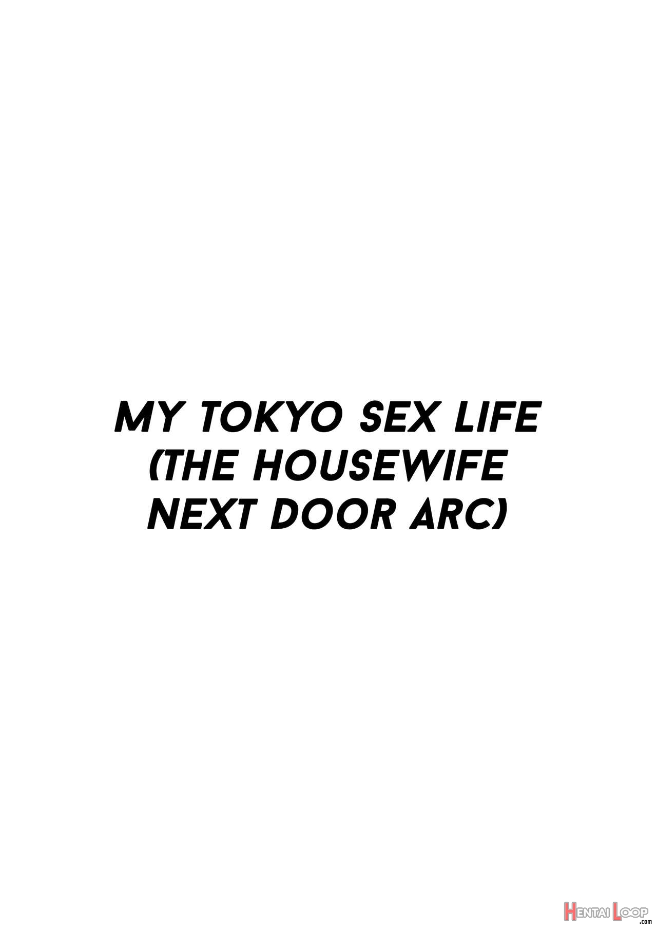 My Tokyo Sex Life 1 The Housewife Next Door Arc page 3