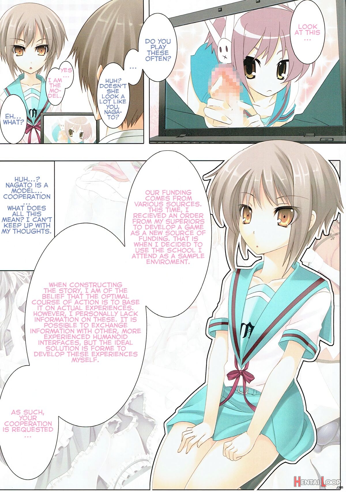 Nagato Yuki No Bousou page 3