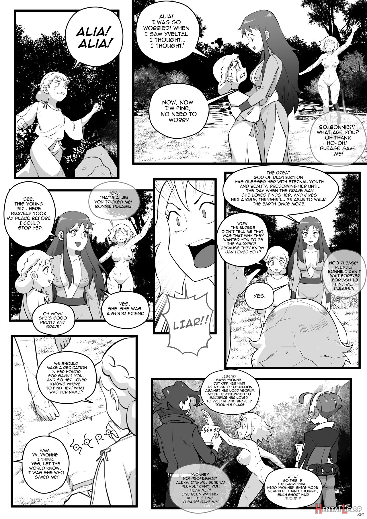 Serena: A Petrified Sacrifice Though Time! page 4