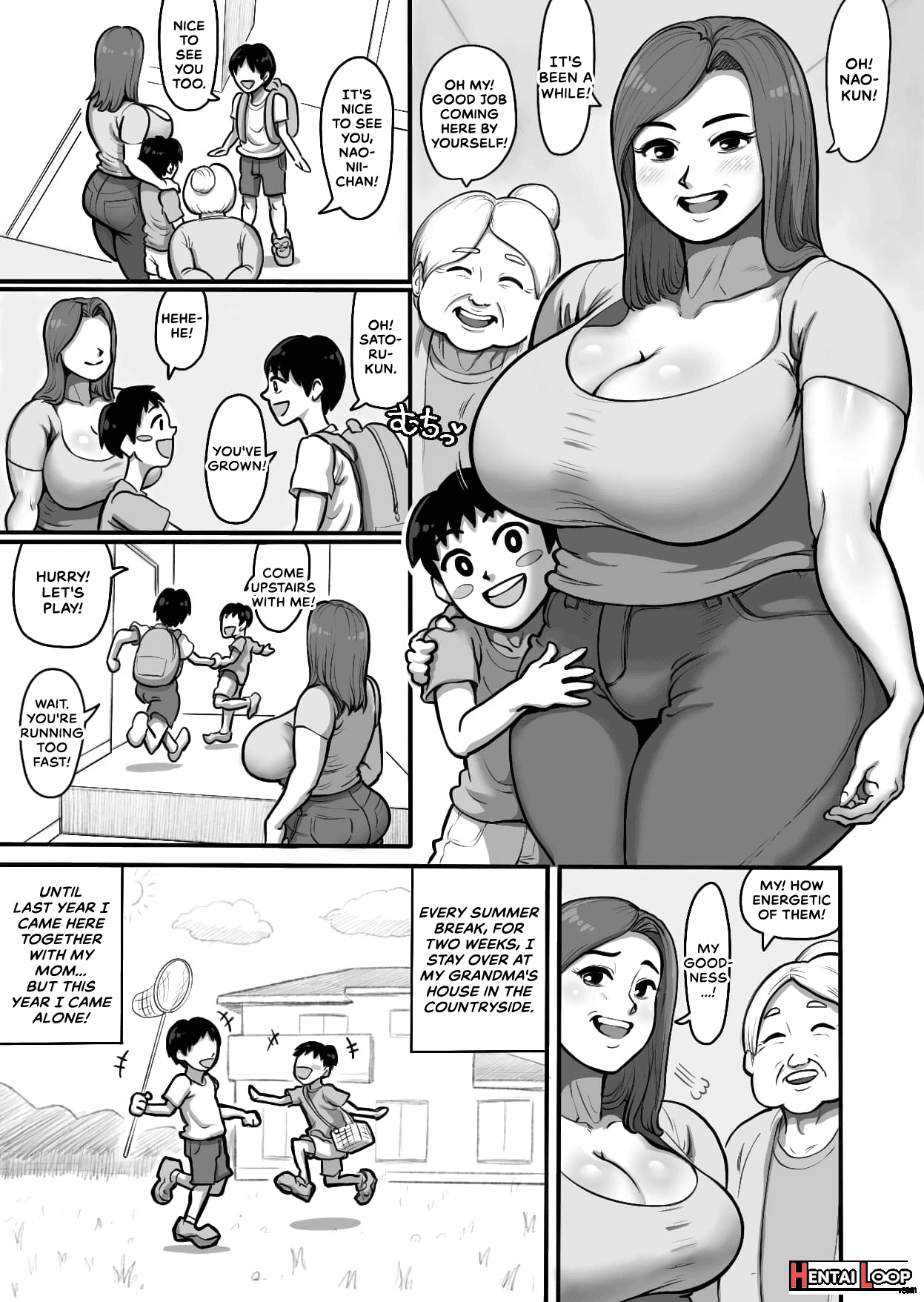 Shinseki No Ko To Koubi Suru Bakunyuu Oba page 2