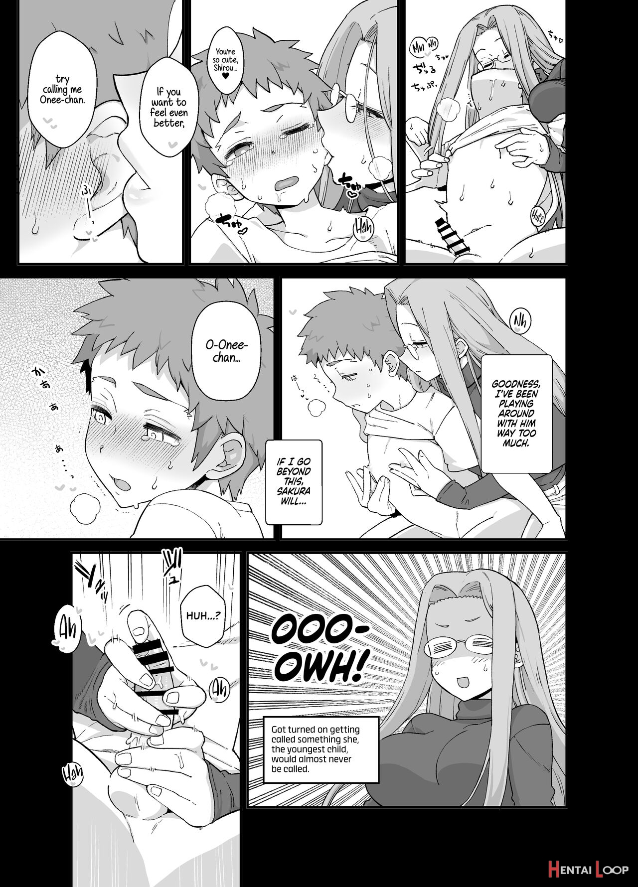 Staying Home With Rider-san page 11