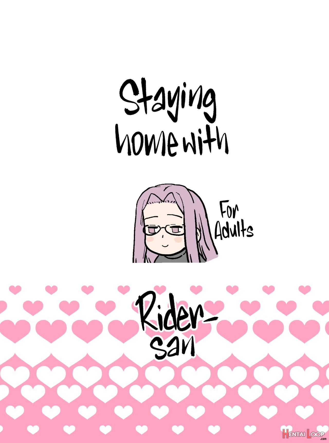 Staying Home With Rider-san page 35