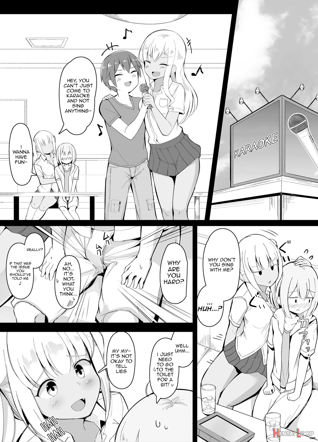 That Time I Went To Karaoke With The Older Onee-san page 1