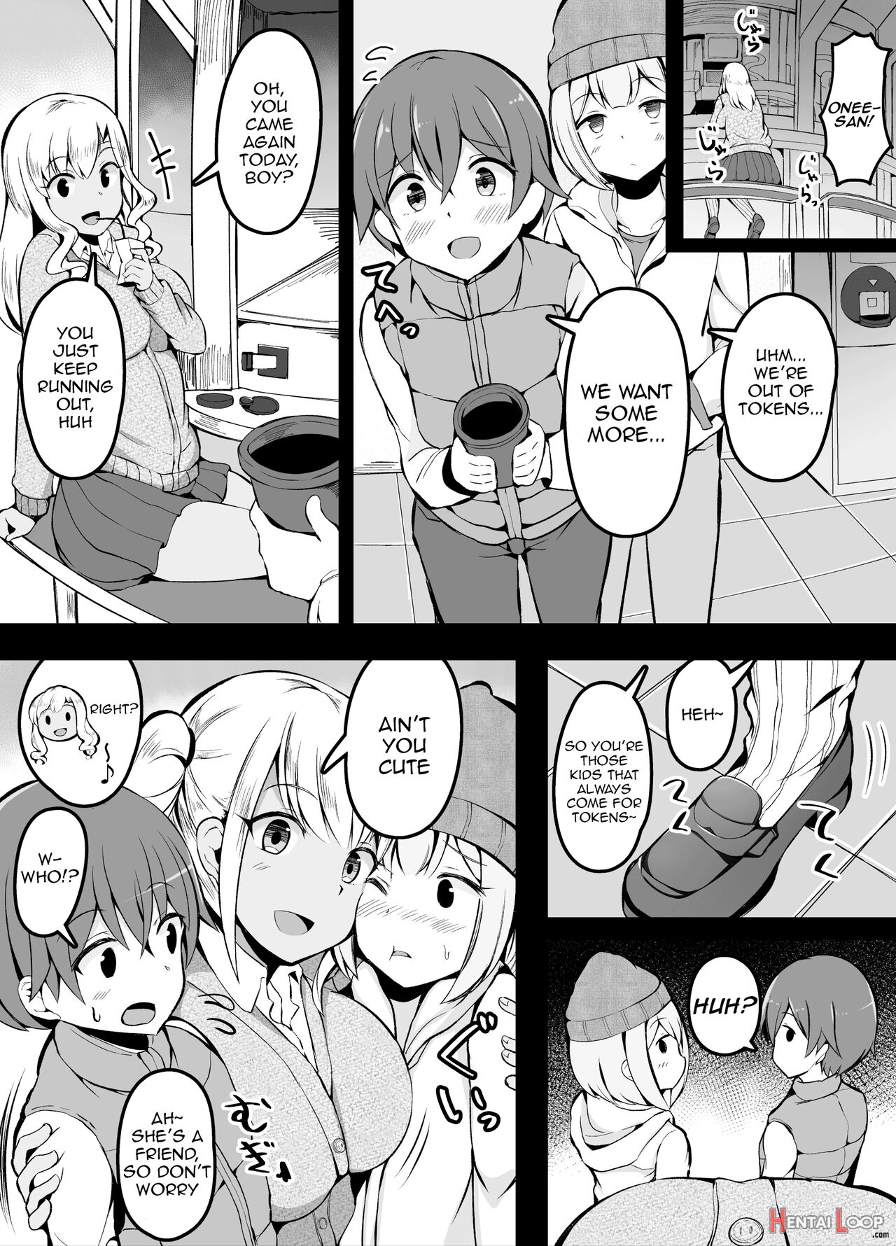 The Brothers Visit The House Of The Onee-san That Always Gives Them Tokens At The Arcade page 2