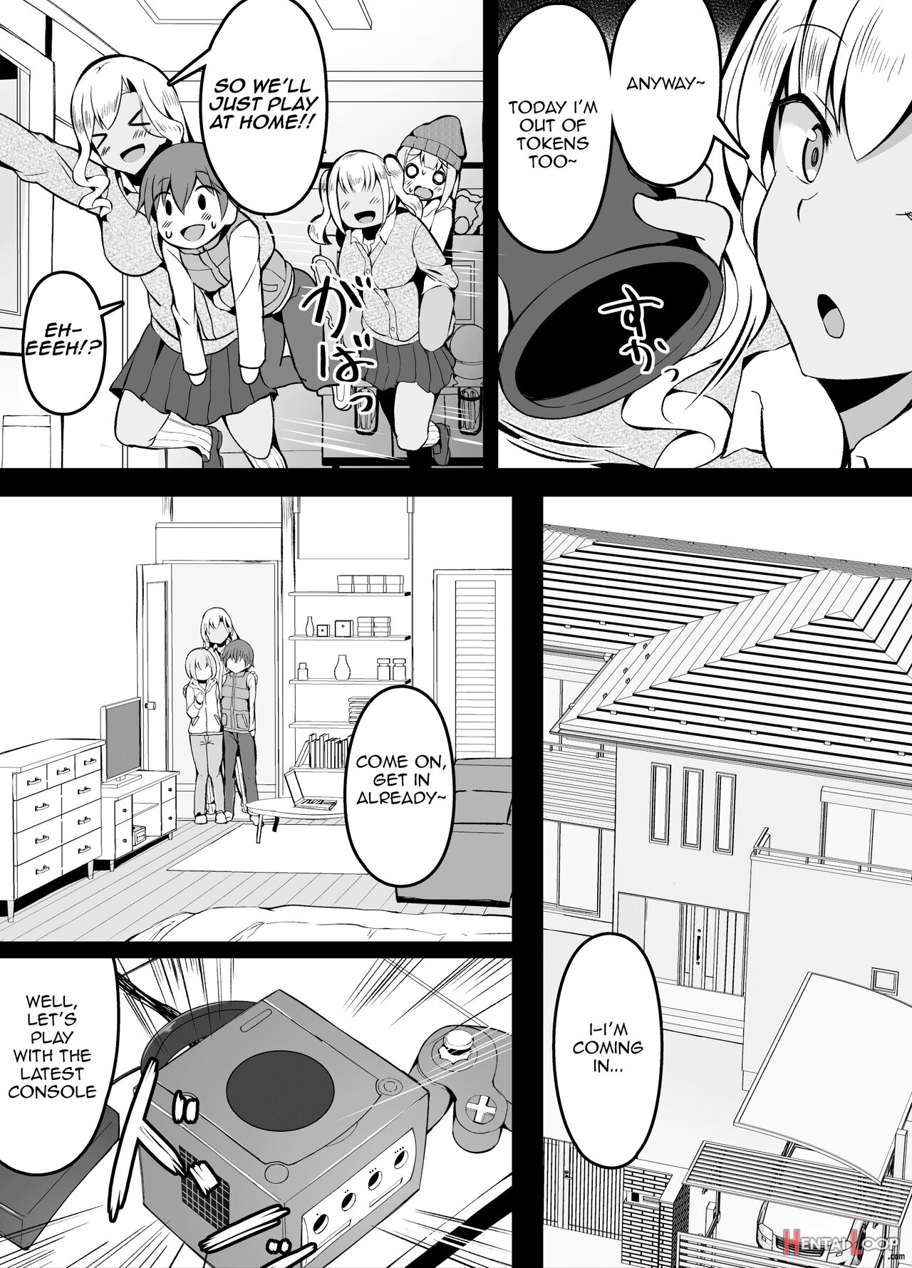 The Brothers Visit The House Of The Onee-san That Always Gives Them Tokens At The Arcade page 3