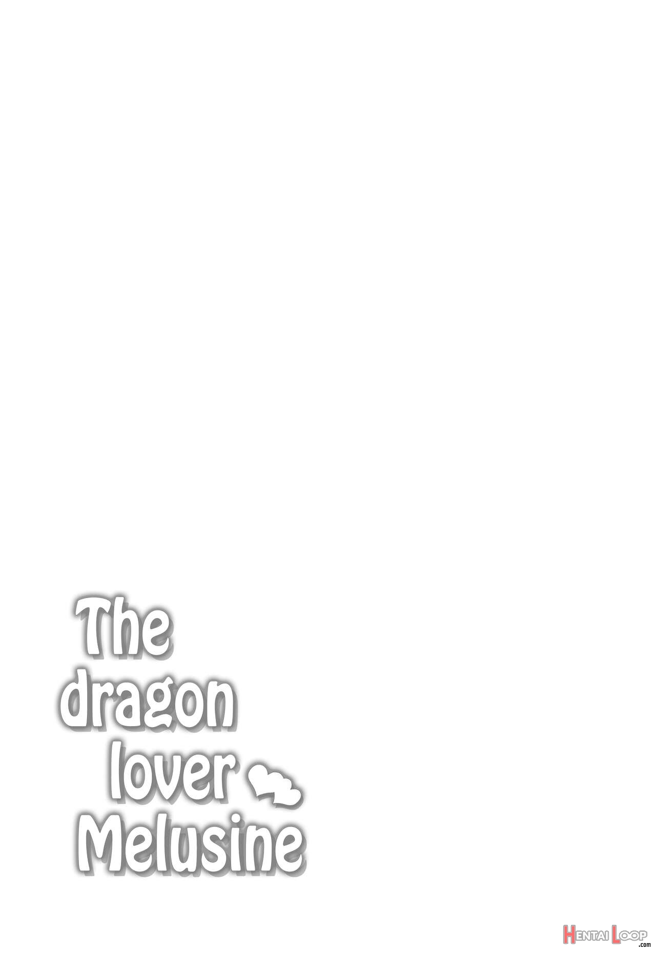 The Dragon Lover Melusine page 3
