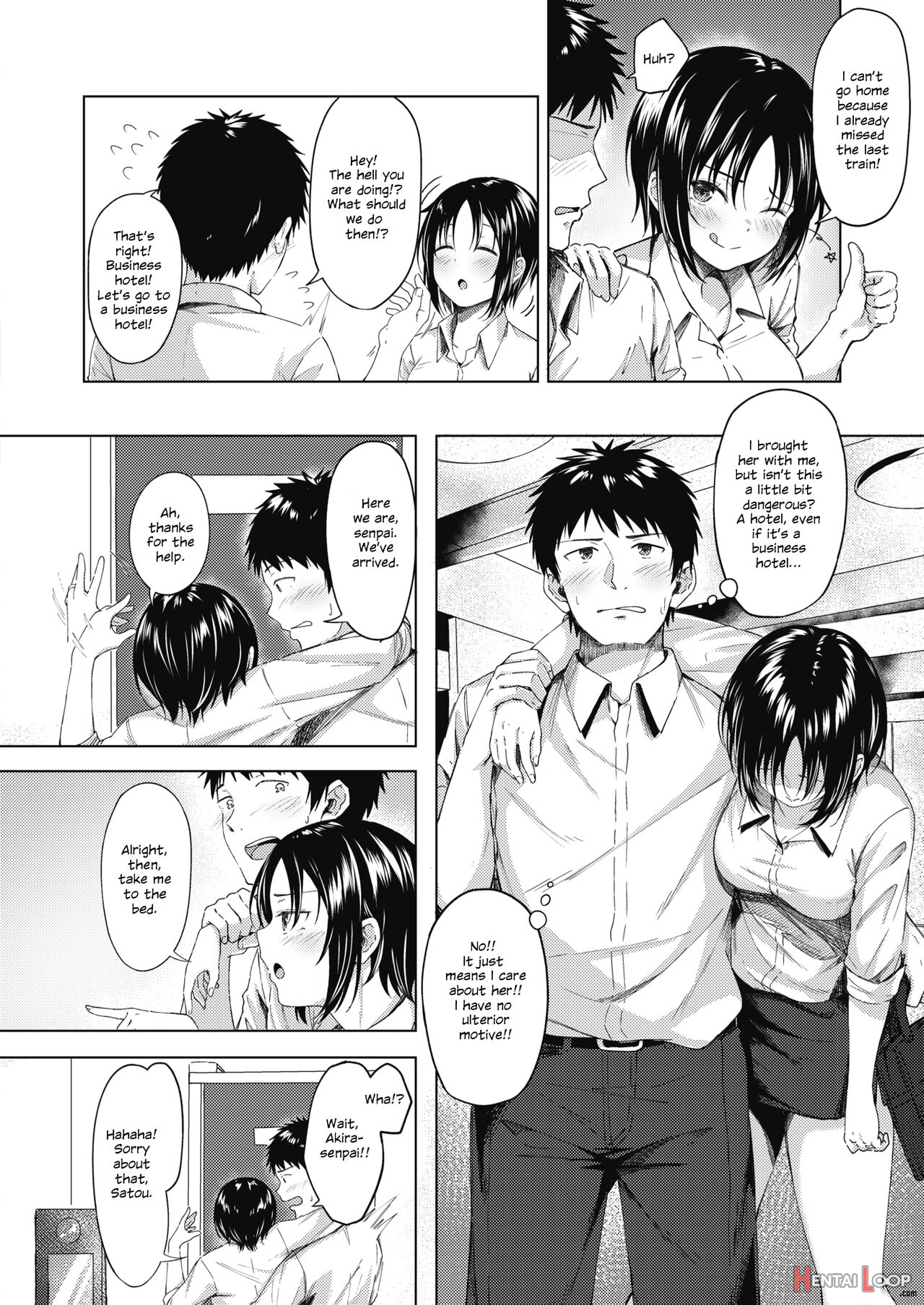 The Senpai I Admire page 4