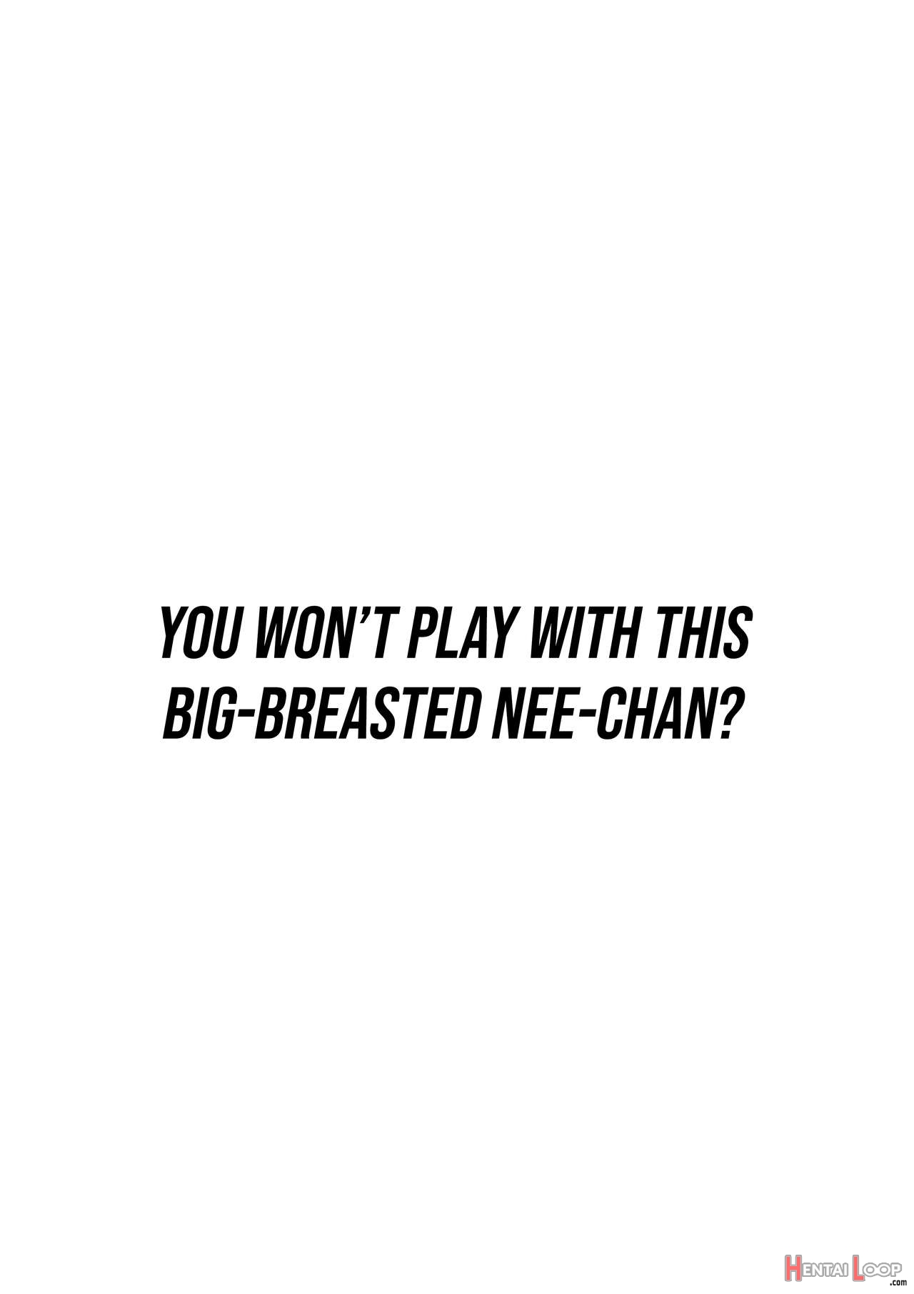 You Won't Play With This Big-breasted Nee-chan? page 3