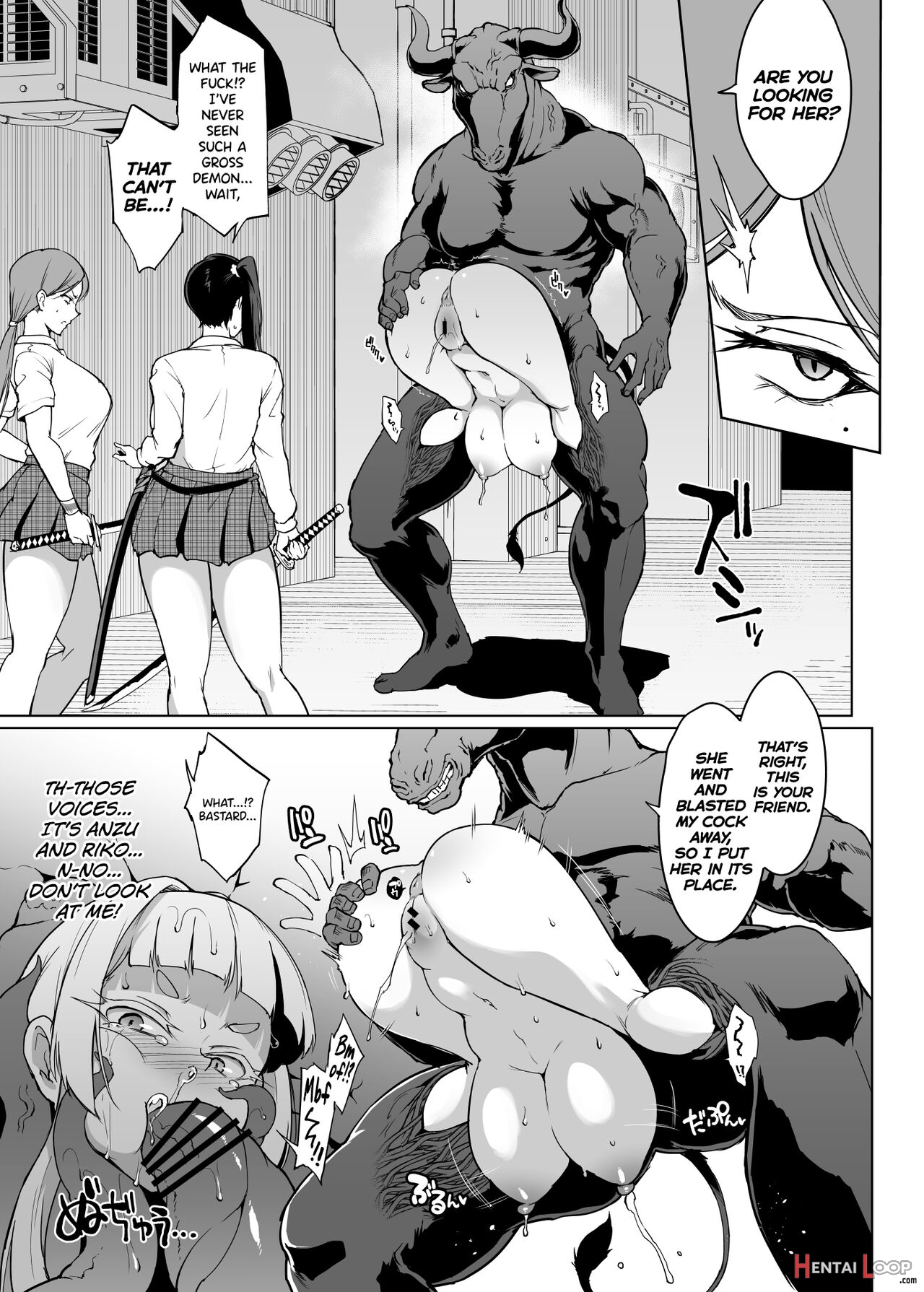 Yukimusume Taima Jk & Shinyuu Ryoujoku Manga page 17