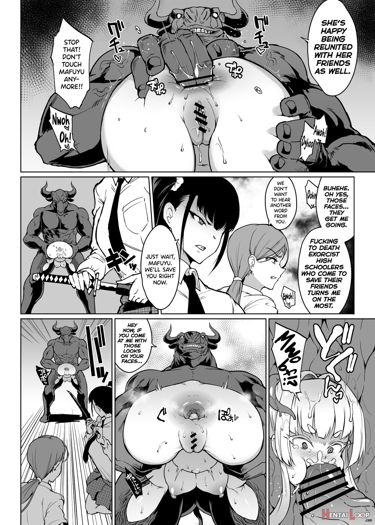 Yukimusume Taima Jk & Shinyuu Ryoujoku Manga page 18