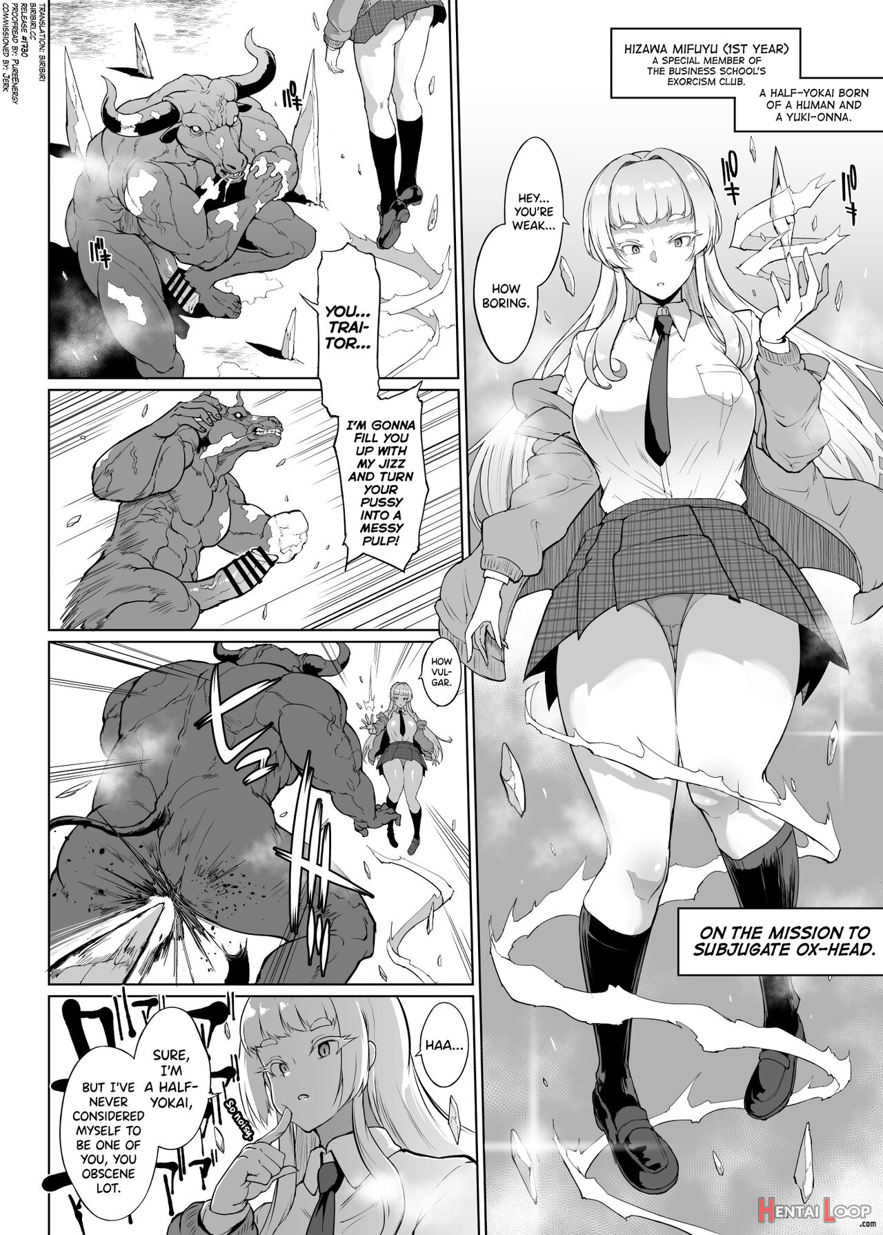 Yukimusume Taima Jk & Shinyuu Ryoujoku Manga page 2
